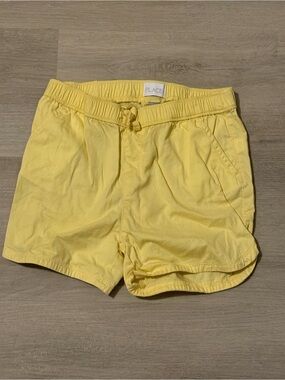 Place Yellow Elastic-Waist Athletic Shorts